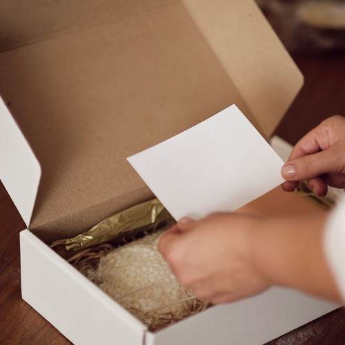 White Corrugated Mailers 11 x 5 x 5" For Mailing/Shipping ECT-32B 50/Case - Picture 5 of 6