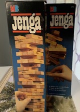 Original Vintage 1986 Jenga Game By Milton Bradley Made In USA Sealed