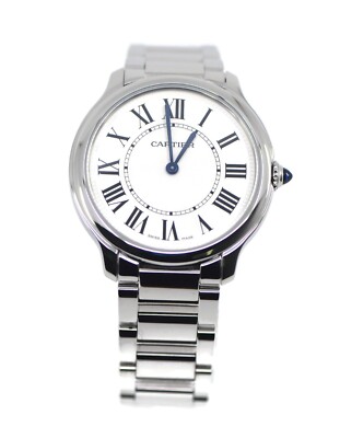 Cartier Ronde Stainless Steel Watch WSRN0034 UK
