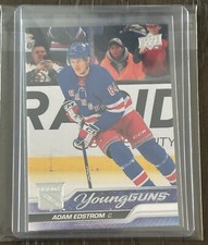 2023-24 Upper Deck Extended Adam Edstrom Young Guns Rookie New York Rangers RC 