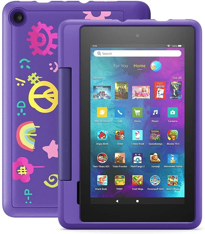 Amazon Fire 7 Kids Pro 7 in Tablet 9th Gen 16GB Kids Friendly Casing with Handle - Image 4 of 4