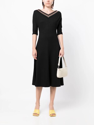 knee length dresses for ladies Draper James Women's Taylor Tiered Midi Dress - White