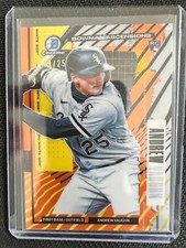 2021 Bowman Chrome ASCENSIONS Ref #/25 Andrew Vaughn RC AMAZING CONDITION! BA-23