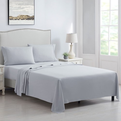 Kathy Ireland 4 Piece Brushed Microfiber Sheet Set - Picture 9 of 14
