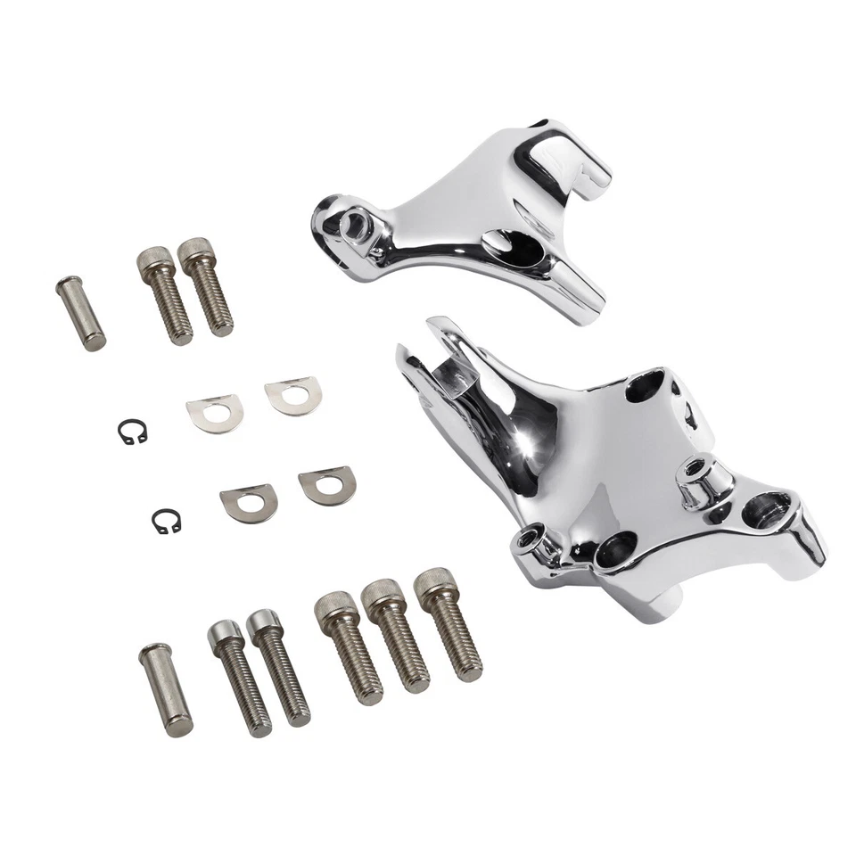 estriberas traseras para pasajeros soportes para Harley Sportster 883 1200 14-23 Foto 3 de 4