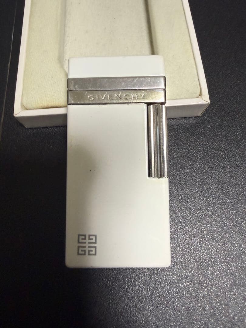 Givenchy Gas Lighter Used Junk No Gas or Spark Box Included