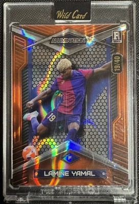 Wild Card Alumination Lamine Yamal Rookie ABC-LY2 Serial #19/40 2024