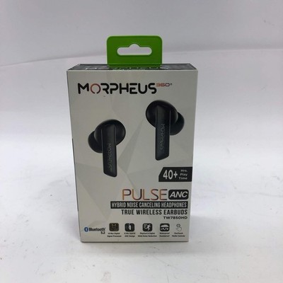 New Morpheus 360 Pulse ANC Hybrid Noise Canceling Headphones Black TW7850HD
