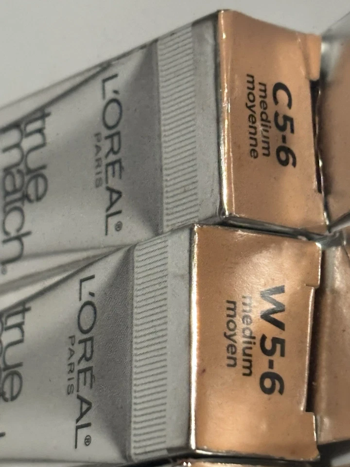 4x L'Oreal True Match Eye Cream In A Concealer Medium C5-6, W5-6, N5-6, C7-8 - Image 4 of 4