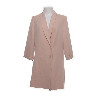 Forever 21, Mantel, Damen, Größe: L, Beige, Elasthan/Polyester/Polyurethan #KcB