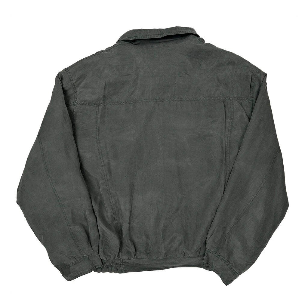 Henry Morell Bomber Jacket - XL Green Cotton image 2