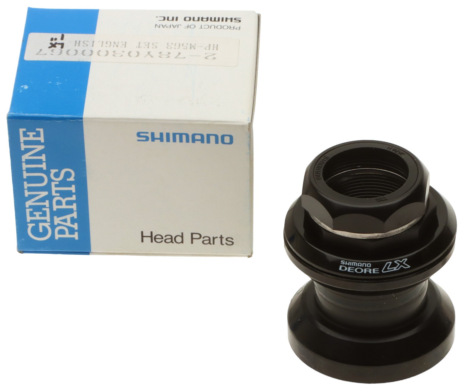 Shimano Deore LX HP-M563 Headset BC 1" X 24T Thread 30.2/26.4 Black NOS NEW