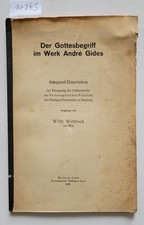 Der Gottesbegriff im Werk André Gides : Wittrock, Willy: