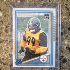 Panini 2025 Donruss Optic Rated Rookie Derrick Harmon DT Steelers #257