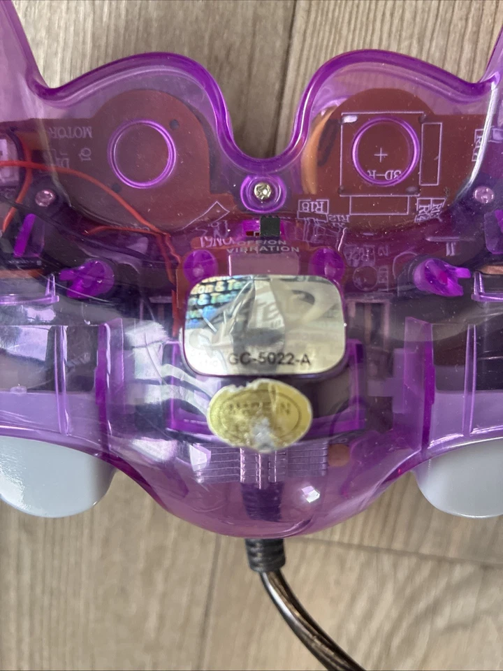 Nintendo Gamecube Intec Controller - Purple - Excellent Condition - Image 4 of 4