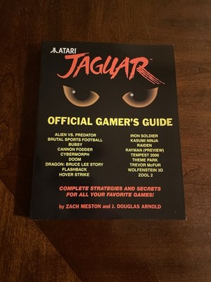 Atari Jaguar Official Gamer's Guide New