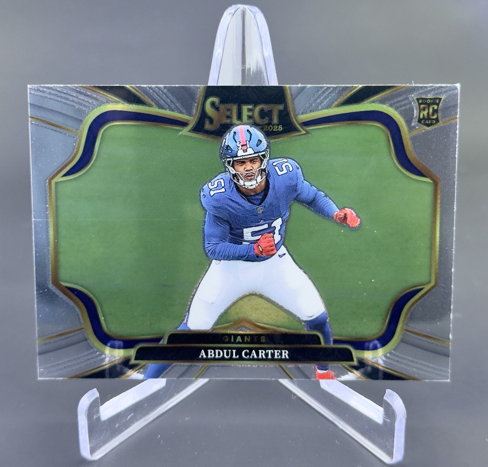 2025 Panini Select Abdul Carter Field Level RC New York Giants 