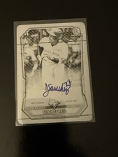 2026 Bowman Chrome Juan Sanchez 1st Auto Black Printing Plate 1/1 True 1 of 1