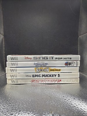 Nintendo Wii Game Lot Of 5