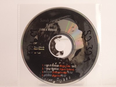 SARAH JANE MORRIS I AM A WOMAN (X11) 4 Track CD Single including Plastic Sleeve 