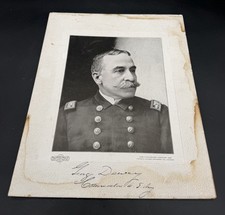 Commodore George Dewey Chemi Litho Gravure Portrait by Thayer & Jackson 1898