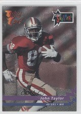 1992 Wild Card Stat Smashers John Taylor #SS-48 0h1
