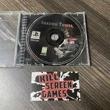 Shadow Tower PlayStation 1 PS1 Disc + Case Artwork -- No Manual