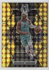 2022-23 Panini Mosaic Reactive Yellow Mosaic Prizm Devonte' Graham #50 10wc