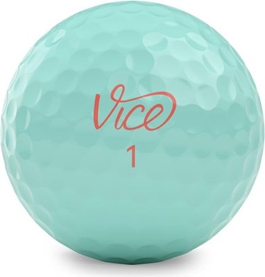 Vice Pro Soft Light Blue Used Golf Balls Mint 12 Pack