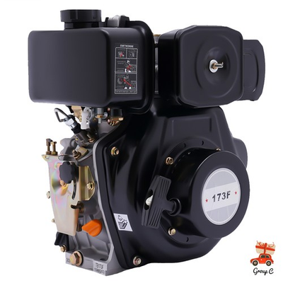 #ad #ad 247CC 4 Stroke Single Cylinder Diesel Engine For Small Agricultural Machinery US $305.93