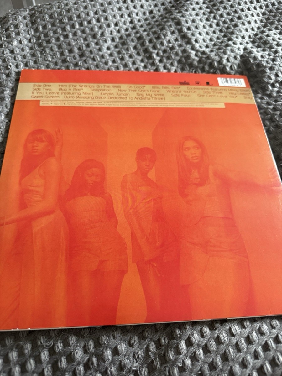 Destiny's Child The Writing's on the Wall 2x Vinyl LP UO Clear