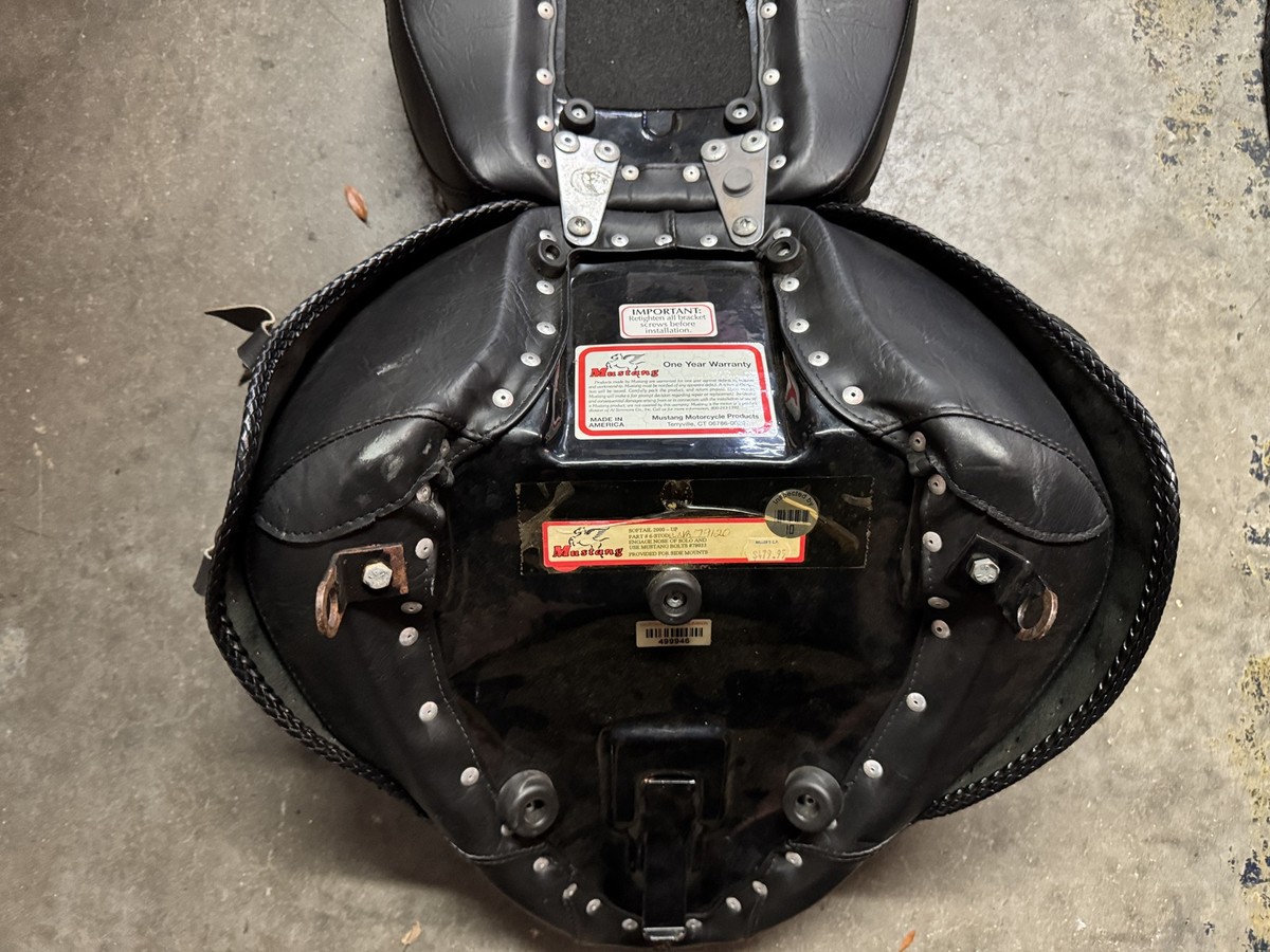 Mustang 6-STOD Motorcycle Seat View 5