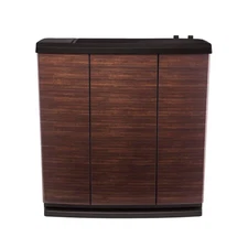Dark Brown Wood 5.4-Gal Evaporative Console Humidifier for Whole House 3700 sqft