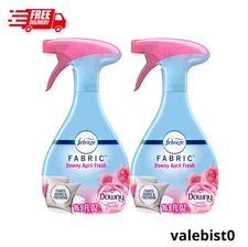 Febreze Odor-Fighting Fabric Refresher, Downy April Fresh, 16.9 Fl Oz, Pack of 2