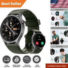 Smartwatch with AMOLED Display, Heart Rate  Sleep Tracker, Waterproof