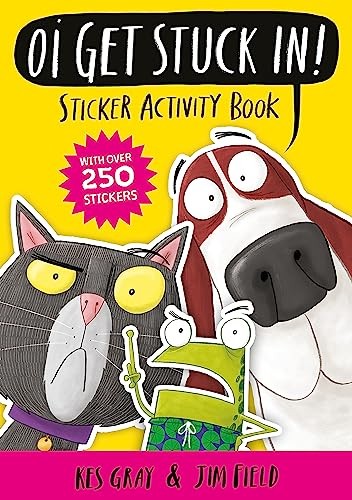 UK Oi Get Stuck In Sticker Activity Book Oi Frog And Friends Say Goodbye To B U - Image 2