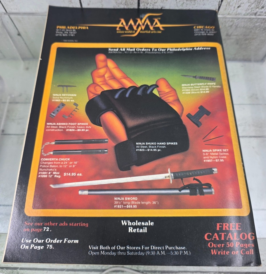 Secrets of the Ninja Warrior Magazine July 1985 Inside Kung Fu Presents ...