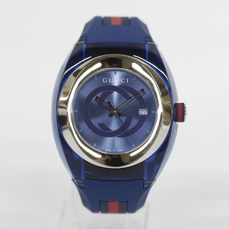 GUCCI SYNC YA137104 Men's Watch – Blue Dial, Quartz Movement, Authentic from - Image 3 of 4