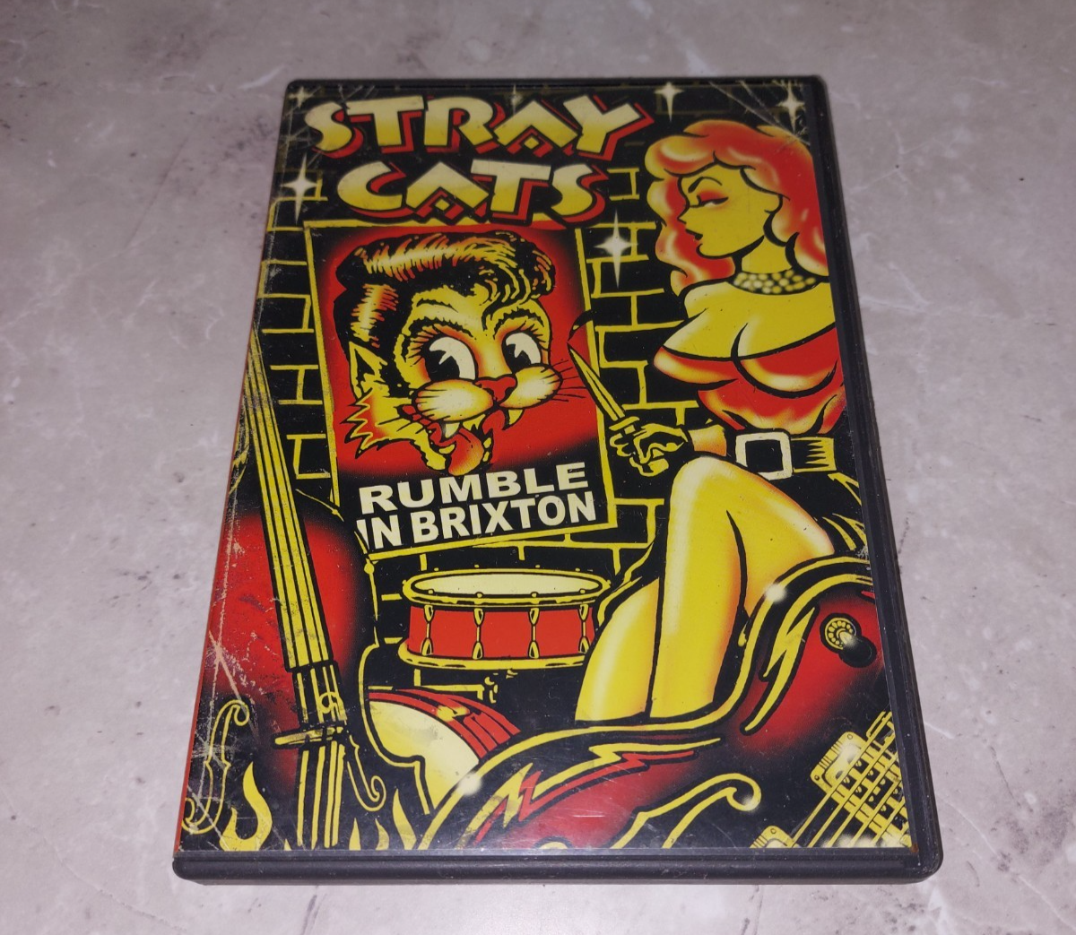 Stray Cats – Rumble In Brixton DVD 2004 Excellent