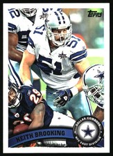 2011 Topps #79 Keith Brooking Dallas Cowboys