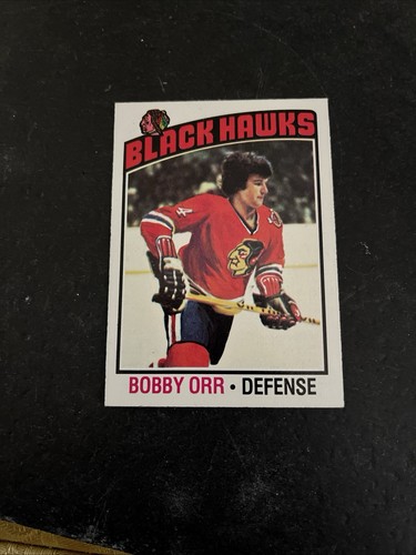 Bobby Orr #213 1976 Topps card