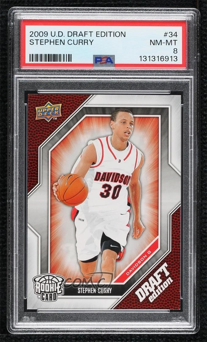 Upper Deck Stephen Curry Basketball 2009-10 Season Sports Trading