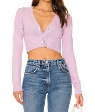 For Love  Lemons Joan Crop Cardigan Size M