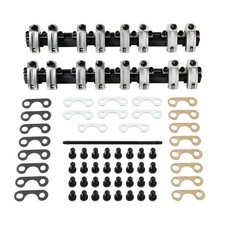 1.5 Ratio Aluminum Roller Rocker Arm Shafts Hardware For Small Block Sbc 350