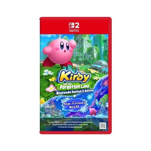 New Box - KIRBY And The Forgotten Land - Nintendo Switch 2 Edition - Free Ship
