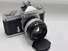 Rare Nikkormat FTN 35mm SLR Film Camera with AMAZING Nikkor F1.4 50mm  Clean 