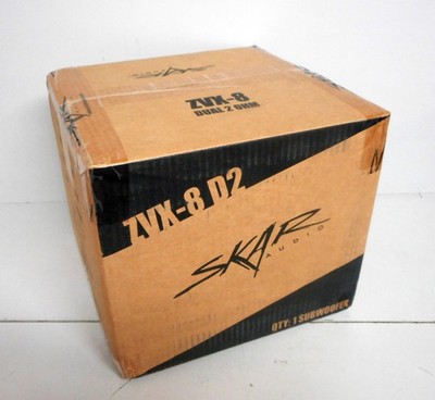 SKAR ZVX-8 D2 ウーファー 900W RMS Skar Audio ZVX-8 D2 900W RMS
