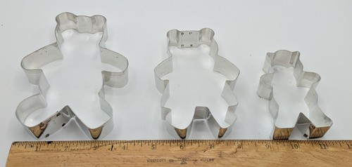 Vintage Fox Run Three Bears Cookie Cutter Set #626STX - Picture 6 of 7