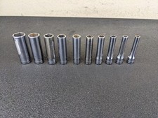Bp770 Snap On Tools 14 Drive 10 Pc Sae Deep 6 Pt Socket Set 110stmy Bp770 Snap On Tools 14 Drive 10 Pc Sae Deep 6 Pt Socket Set 110stmy