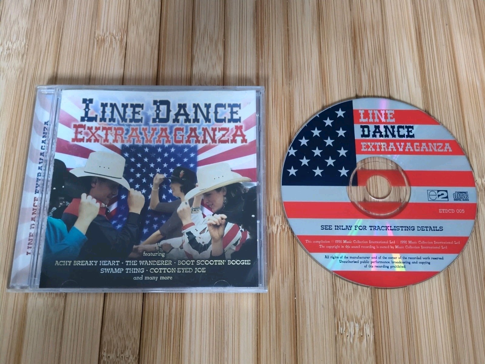 Line Dance Extravaganza - Various Artists CD Album 1998 In Very Good Condition